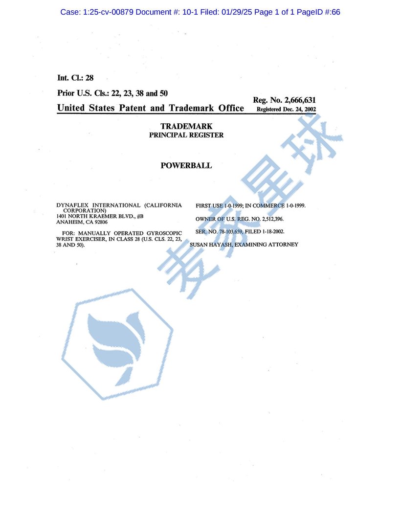 0010-001. (01-29-2025) Exhibit Exhibit 1_00