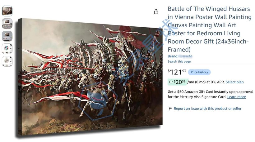 Aleksander Karcz Battle of The Winged Hussars in Vienna Poster