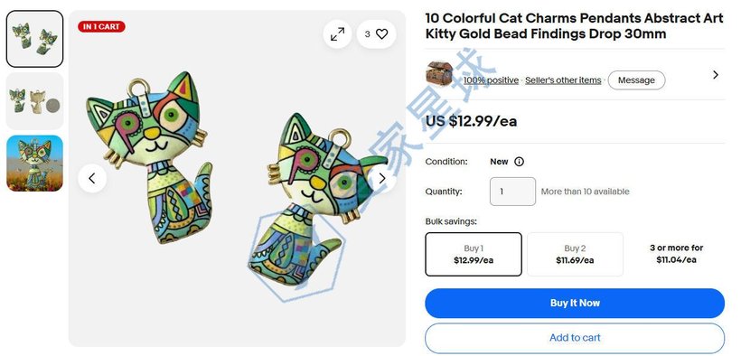 Cat Carhms Pendants