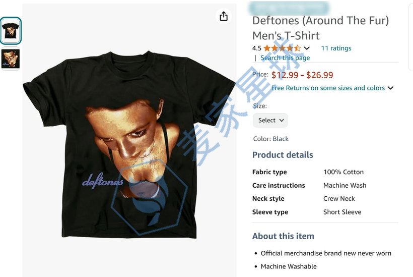 Deftones Trademark Tshirt