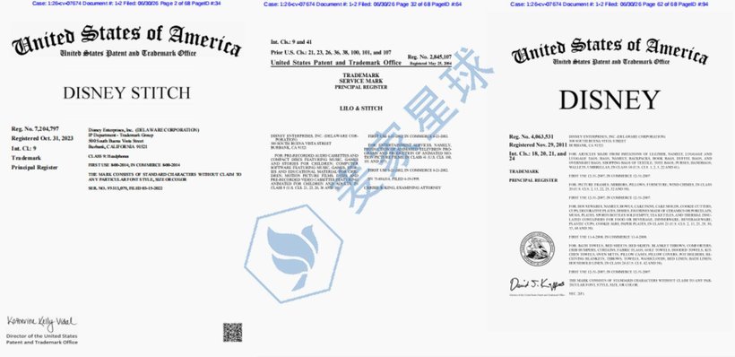 Disney & Stitch Trademarks1