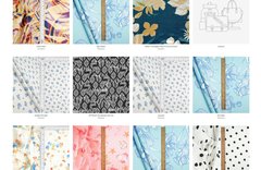 Fabric Selection Pattern Copyrights Cover