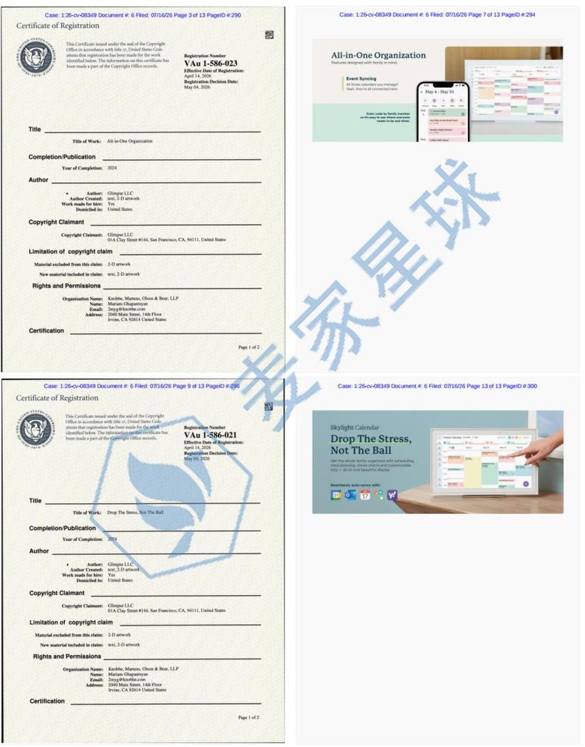 Glimpse Copyright - All in One Organizations VAu 1-586-023