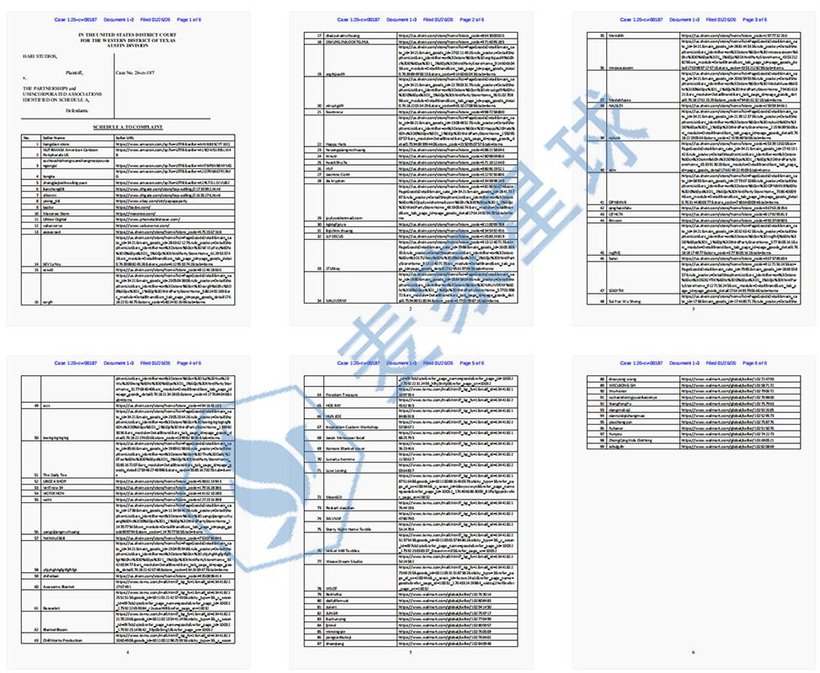 Grizzly & The Lemmings World defedants list