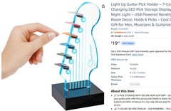 Guitar Pick Holder on Amazon