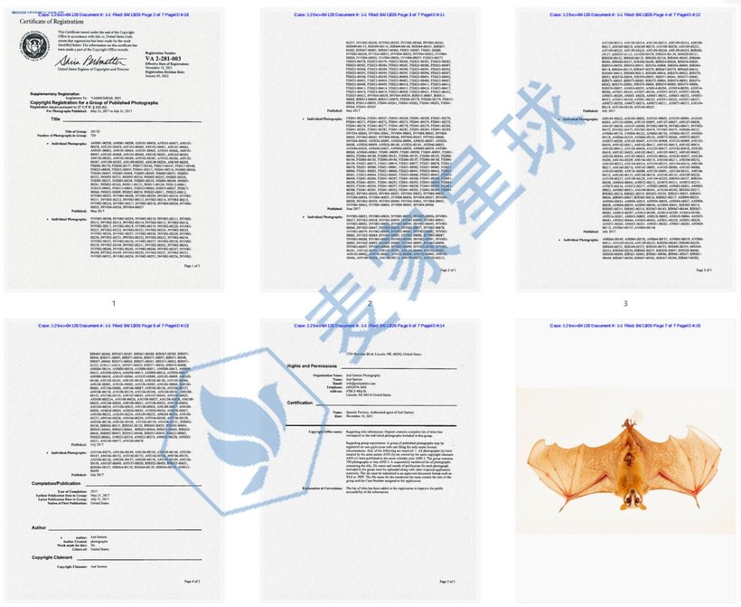 Joel Sartore copyrights