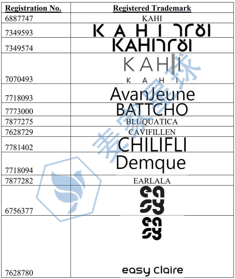 KAHI TRADEMARK 1