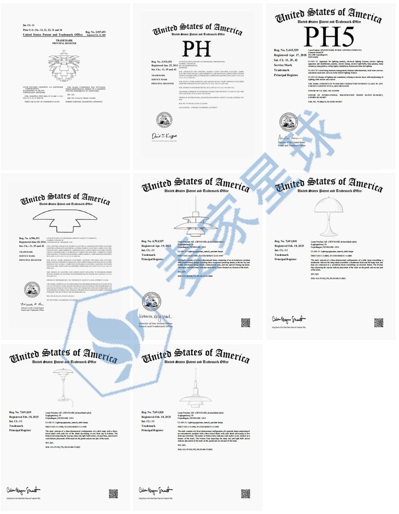 Louis Poulsen trademarks