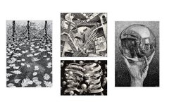 M.C. ESCHER HERITAGE Copyright cover