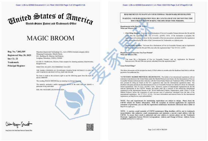 MAGIC BROOM