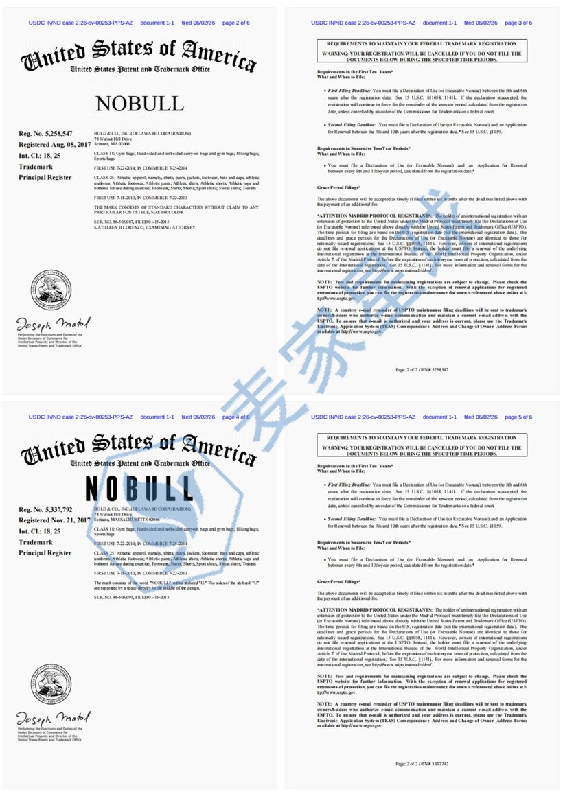 NOBULL trademark