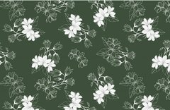 Rebecca Hayward - Army Green Floral Print - Cover