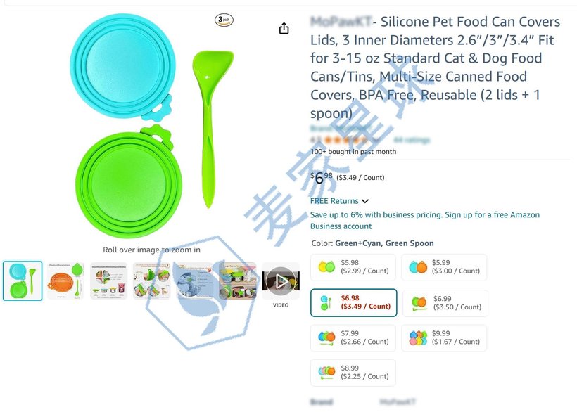 Silicone Pet Food Can Cover