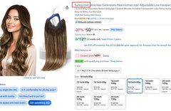 Sunny Hair Wire Hair Extensions