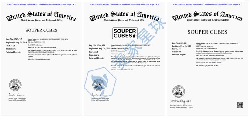 Super Cubes Trademarks