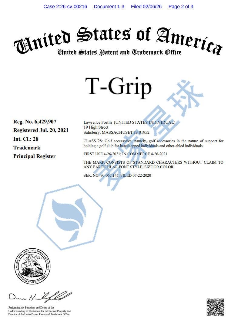 T-Grip Trademark