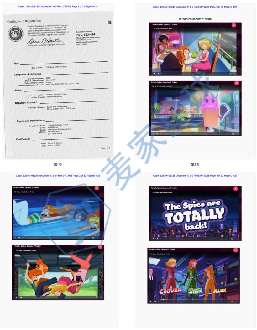 Totally Spies copyrights1