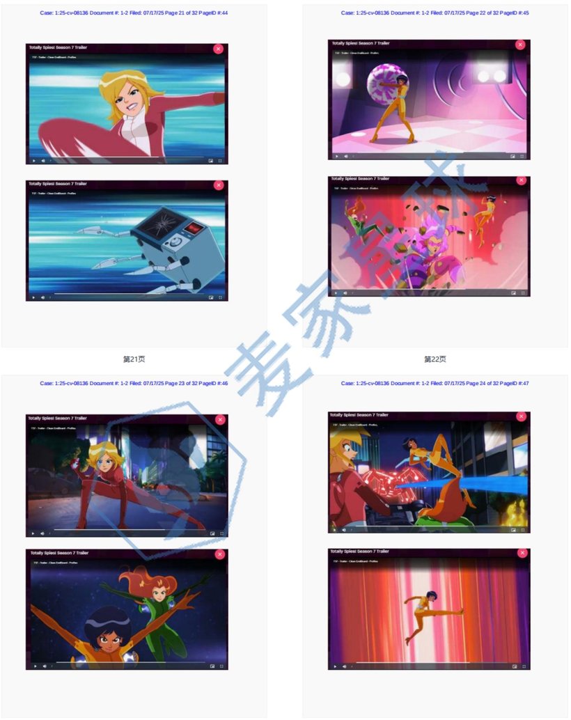 Totally Spies copyrights6