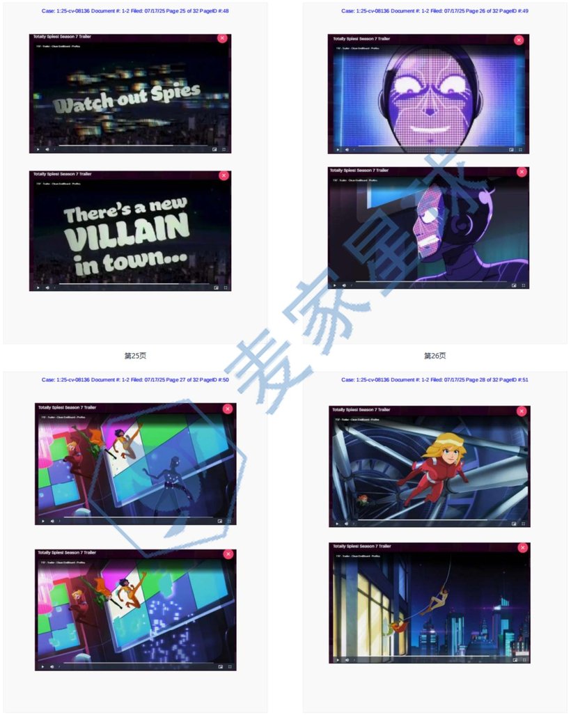 Totally Spies copyrights7