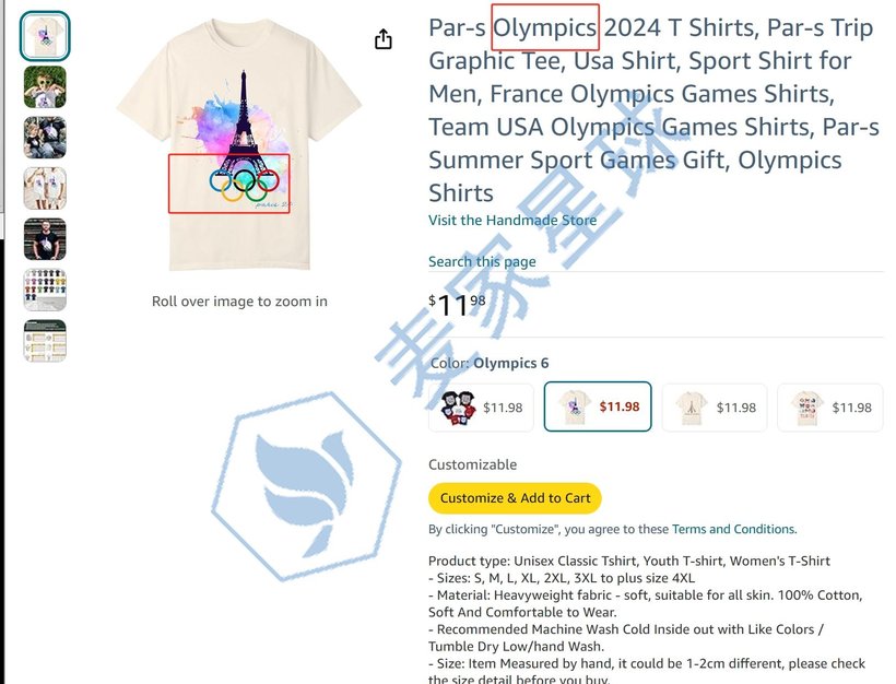 United States Olympic and Paralympic Committee trademarks product
