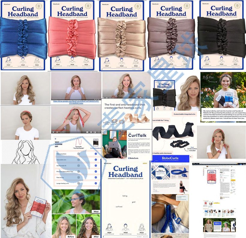 robecurls collection copyrights