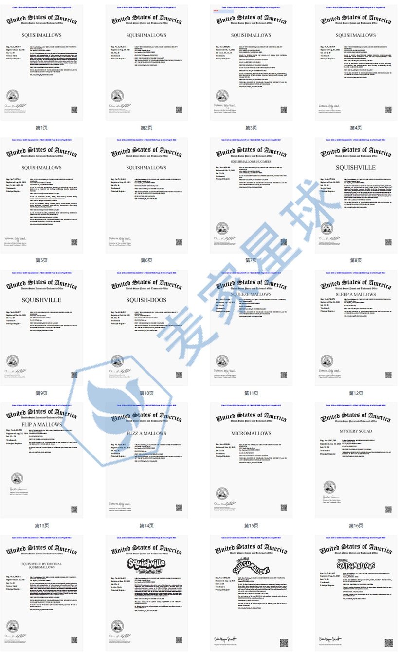 squishmallows trademarks